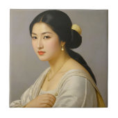 "Yuki Mori" Kunsthandwerk Fliese (Vorderseite)