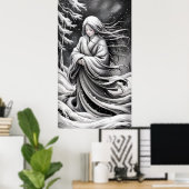 Yuki-Onna: Der Schneengeist Poster (Heimbüro)