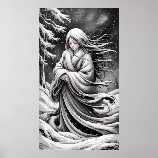 Yuki-Onna: Der Schneengeist Poster (Vorne)
