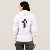 Yuki-onna(japan ghost) hoodie (Schwarz voll)