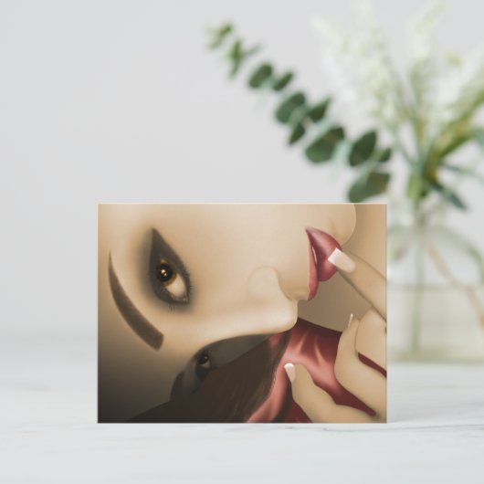 Yuki Postkarte (Stehend Vorderseite)