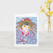 Yuki zu Ume notecard Karte (Gelbe Blume)