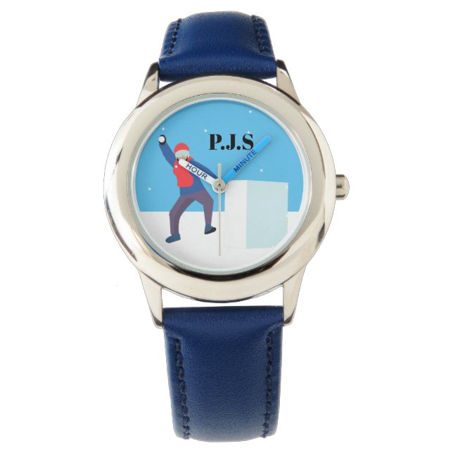 Yukigassen Armbanduhr (Vorderseite)