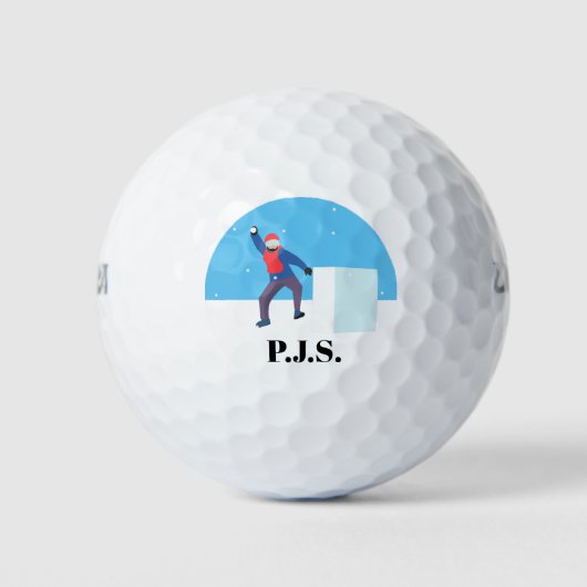 Yukigassen Golfball (Vorderseite)