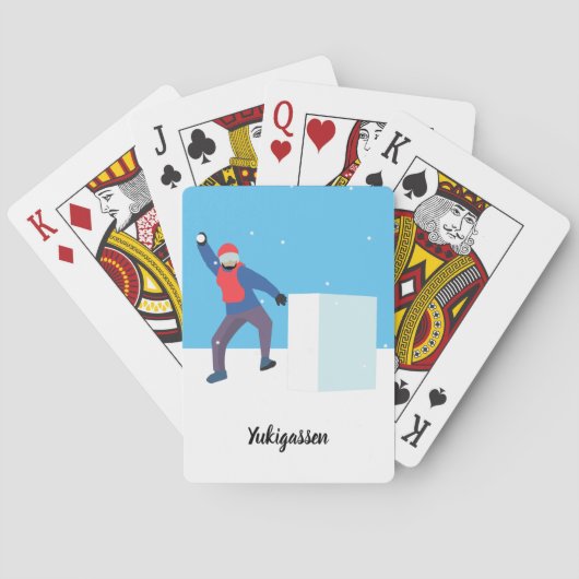 Yukigassen Spielkarten (Rückseite)