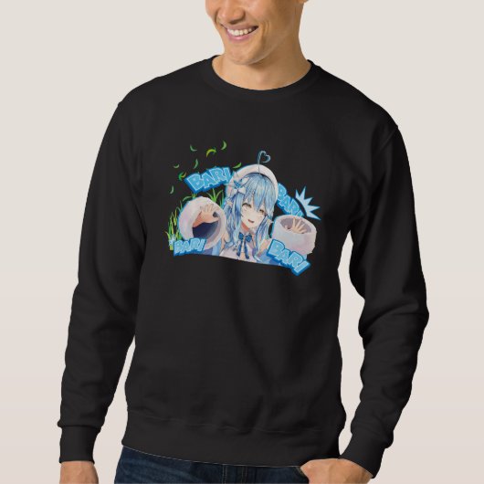 【Yukihana Lamy】holo no graffiti Greatest Moments V Sweatshirt (Vorderseite)