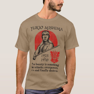 Yukio Mishima Doppelte Freunde Vintage T-Shirt