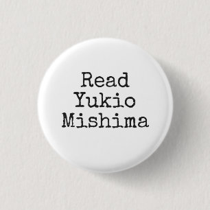 Yukio Mishima lesen Button