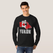 Yukon Canada Canada flag Yukon flag North Amer T-Shirt (Vorne ganz)