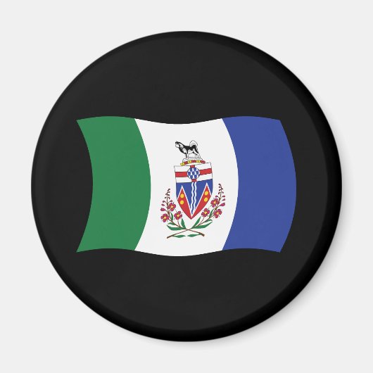 Yukon Flag Magnet (Vorne)