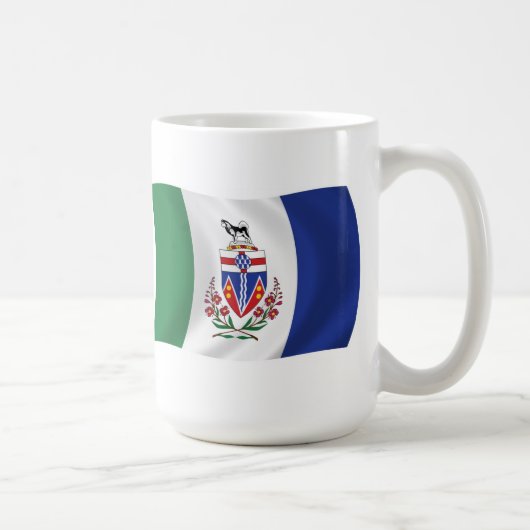 Yukon Flag-Tasse Kaffeetasse (Rechts)