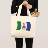 Yukon Flag Tote Bag Jumbo Stoffbeutel (Vorderseite (Produkt))