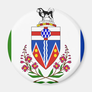 Yukon-Flagge Magnet