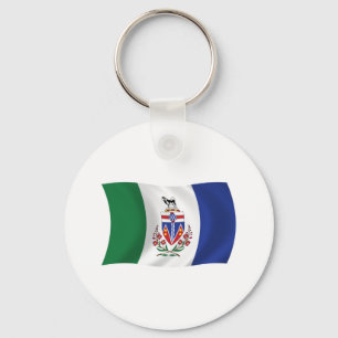 Yukon-Flagge-Schlüsselanhänger Schlüsselanhänger