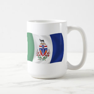 Yukon-Flaggen-Tasse Kaffeetasse