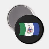 Yukon-Flaggenmagnet Magnet (Vorderseite/Rückseite)