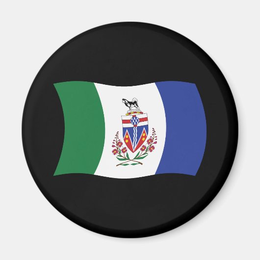 Yukon-Flaggenmagnet Magnet (Vorne)