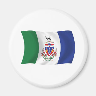 Yukon-Flaggenmagnet Magnet