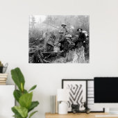 YUKON GOLD RUSH 1897 POSTER (Heimbüro)