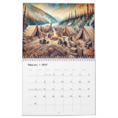 Yukon-Goldrausch – Eine Pastell-Reise Kalender (Feb 2027)