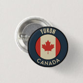 Yukon Kanada Button (Vorne & Hinten)