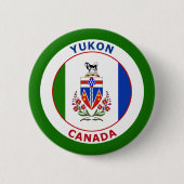 YUKON, KANADA BUTTON (Vorderseite)