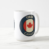 Yukon Kanada Kaffeetasse (VorderseiteRechts)