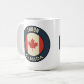 Yukon Kanada Kaffeetasse (Vorderseite Links)