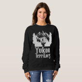 Yukon Kanada Naturbärengebirge Männer Vacat Sweatshirt (Vorne ganz)