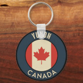 Yukon Kanada Schlüsselanhänger (Rückseite)