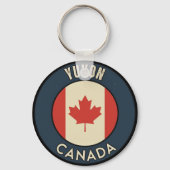 Yukon Kanada Schlüsselanhänger (Rückseite)