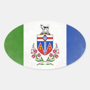 Yukon Ovaler Aufkleber