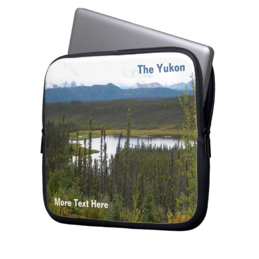 Yukon Pond Laptopschutzhülle (Vorderseite Links)