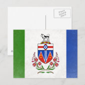 Yukon Postkarte (Vorne/Hinten)