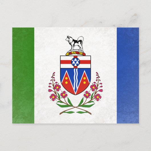 Yukon Postkarte (Vorderseite)