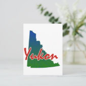 Yukon Postkarte (Stehend Vorderseite)