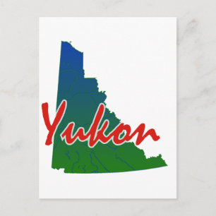 Yukon Postkarte