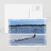 Yukon Quest Team Postkarte (Vorne/Hinten)