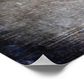 Yukon Raven Grunge Poster (Ecke)