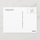 Yukon River Ton Bank Postkarte (Rückseite)