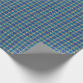 Yukon-Territoriums-KanadaTartan Geschenkpapier (Ecke)