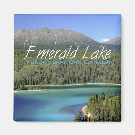 Yukon Territory Canada Travel Kühlschrankmagnet (Vorne)
