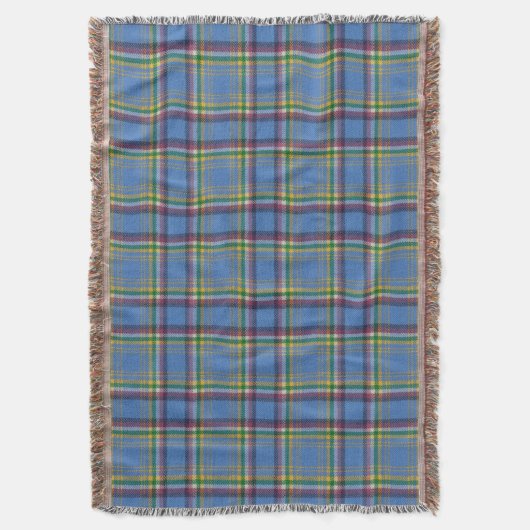 Yukon Territory Original Tartan Decke (Vorderseite Vertikal)