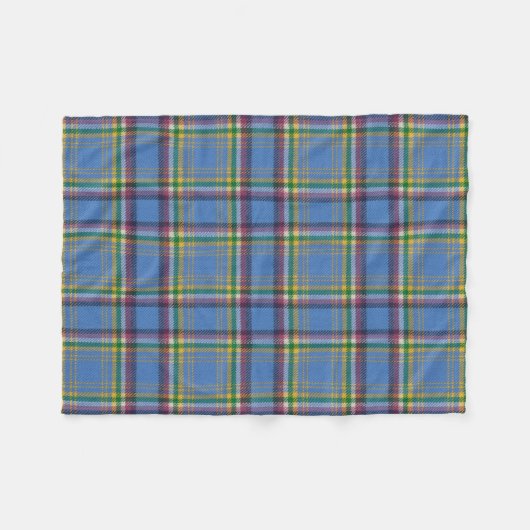 Yukon Territory Original Tartan Fleecedecke (Vorderseite (Horizontal))