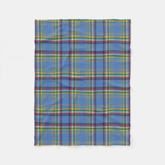 Yukon Territory Original Tartan Fleecedecke (Vorderseite)