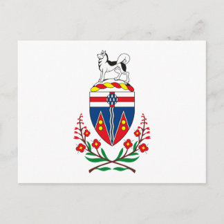 Yukon-Wappen Postkarte