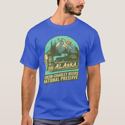 YukonCharley Rivers National Preserve Alaska T-Shirt (Vorderseite)