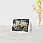 Yulan Magnolia Stationary Grußkarte Karte (Gelbe Blume)