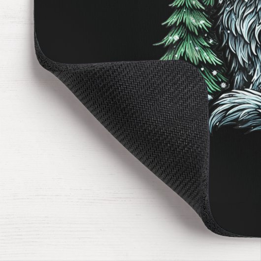 Yule Be Gegessen Yule Weihnachtskatze Jolakotturin Mousepad (Ecke)