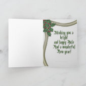 Yule Candle Card Feiertagskarte (Innenseite)